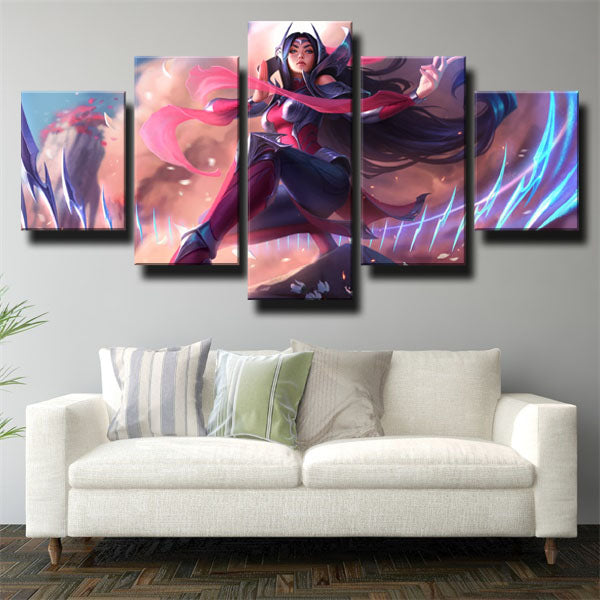 League Of Legends The Will Of The Blades Irelia Canvas Wall Art