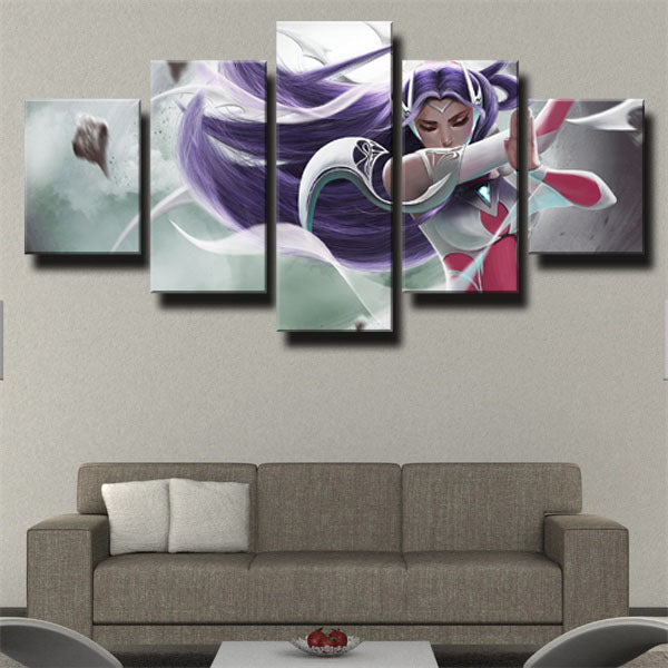 League Of Legends The Will Of The Blades Irelia Canvas Wall Art