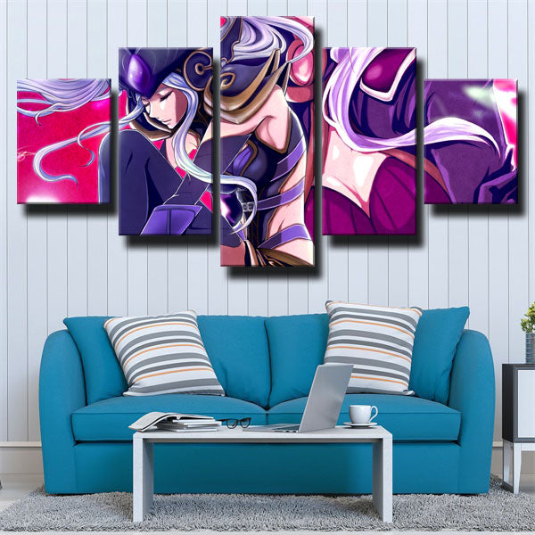 League Of Legends The Will Of The Blades Irelia Canvas Wall Art