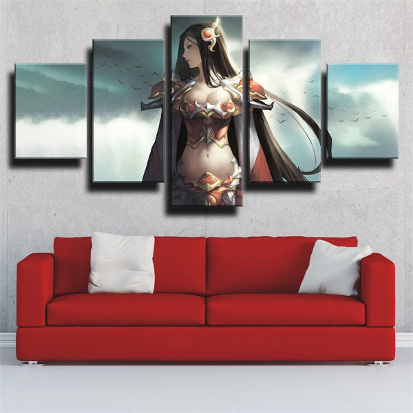 League Of Legends The Will Of The Blades Irelia Canvas Wall Art