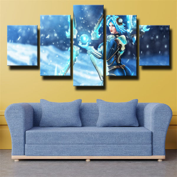 League Of Legends The Will Of The Blades Irelia Canvas Wall Art