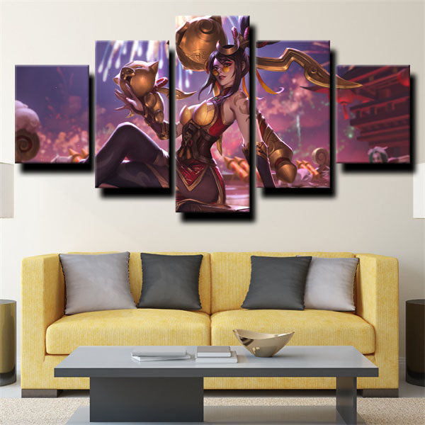 League Of Legends Vayne Shooter Assassin Canvas Wall Art