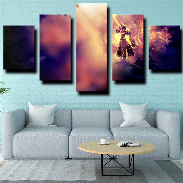 Warrior Sun Wukong Canvas Wall Art