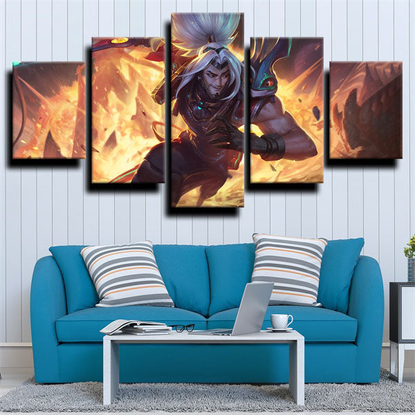 League Of Legends Yasuo Soldiers Assassins Canvas Wall Art