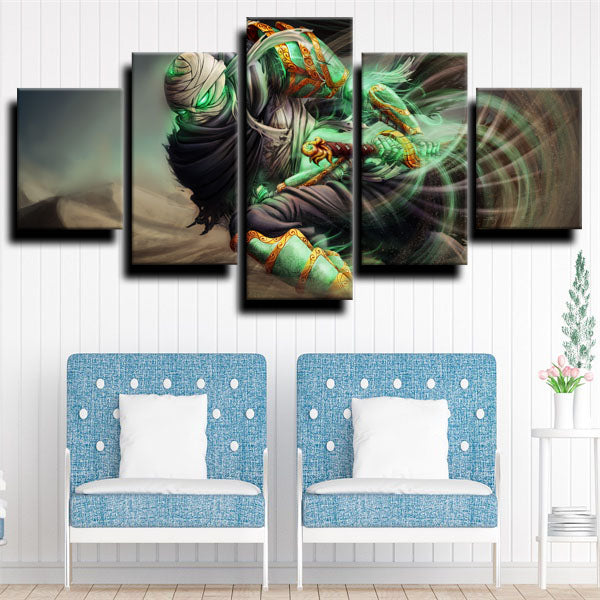 League Of Legends Yasuo Soldiers Assassins Canvas Wall Art