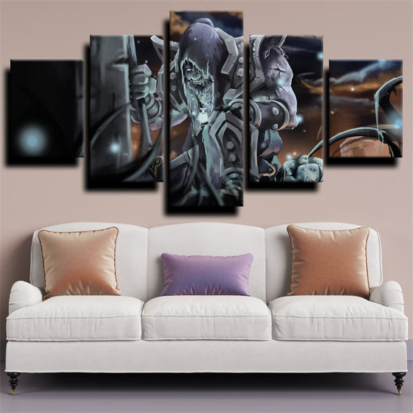 League Of Legends Yorick Warrior Mage Canvas Wall Art
