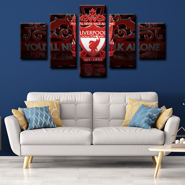 Liverpool Football Club Symbol Canvas Wall Art