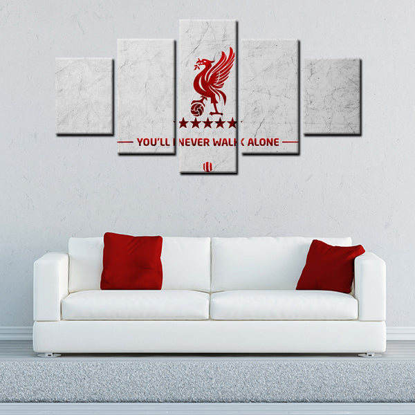 Liverpool Football Team Canvas Wall Art