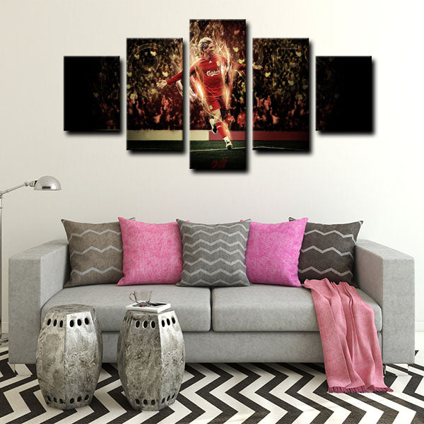 Liverpool Forward El Niño Fernando Jose Torres Sanz Canvas Wall Art