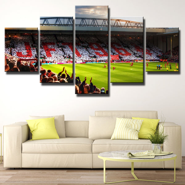 Liverpool Home Stadium Canvas Wall Art