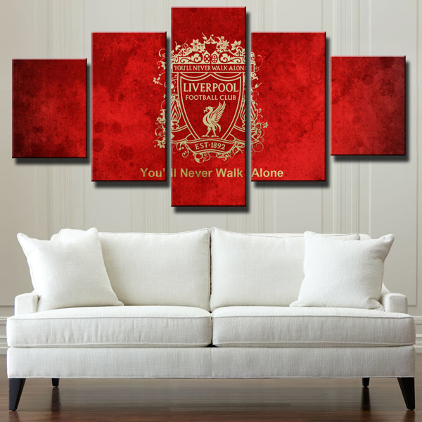 Liverpool You’Ll Never Walk Alone Canvas Wall Art