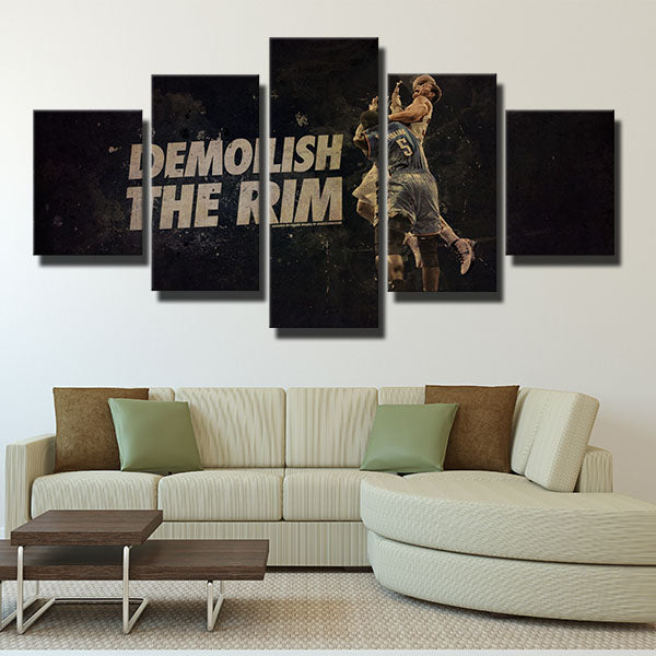 Los Angeles Clippers Demolish Canvas Wall Art