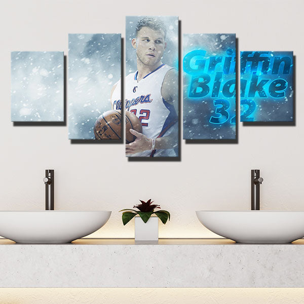 Los Angeles Clippers Power Forward Dream Blake Griffin Canvas Wall Art