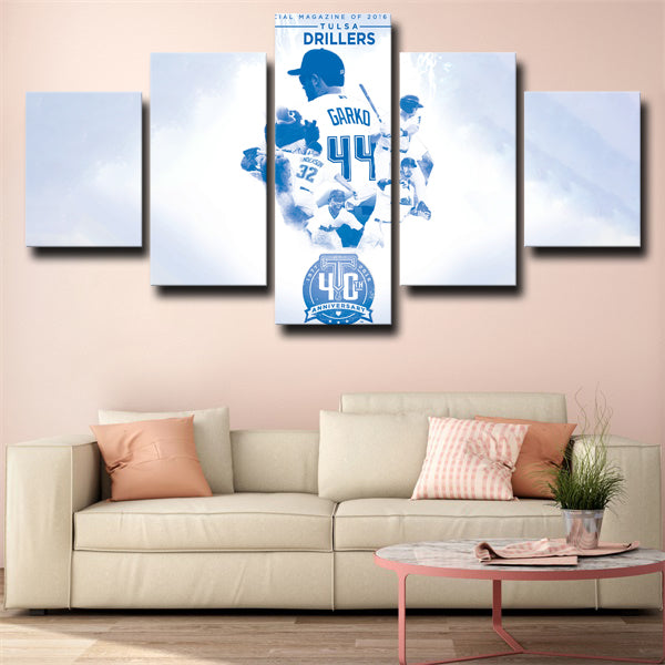 Los Angeles Dodgers Team Canvas Wall Art