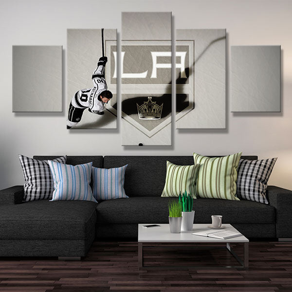 Los Angeles Kings Centre / Right Wing Michael Amadio Canvas Wall Art