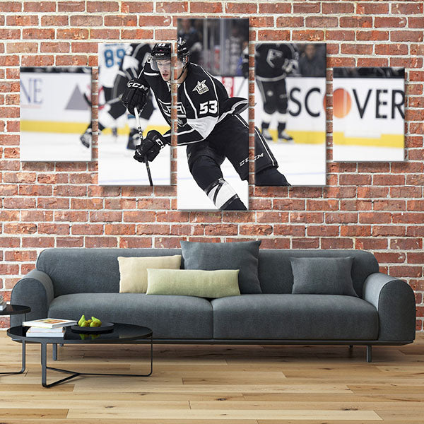 Los Angeles Kings Defense Kevin Gravel Canvas Wall Art