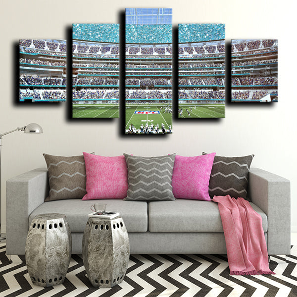 Los Angeles Rams Stadium Canvas Wall Art