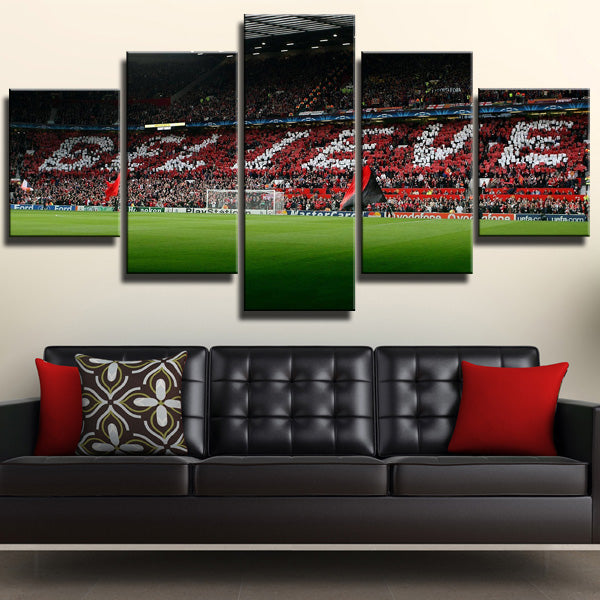 Manchester United Believe Canvas Wall Art Manchester United Believe Canvas Wall Art