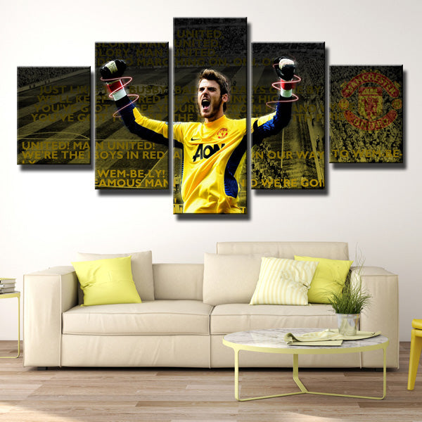 Manchester United David De Gea Canvas Wall Art