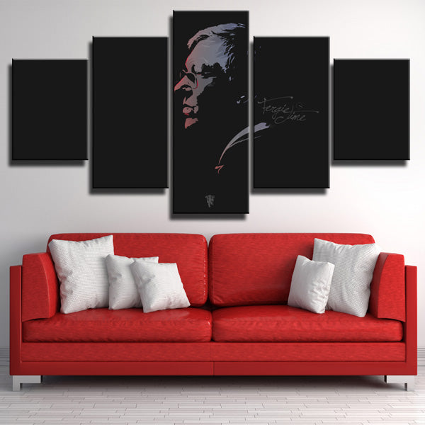 Manchester United Fergie Time Canvas Wall Art