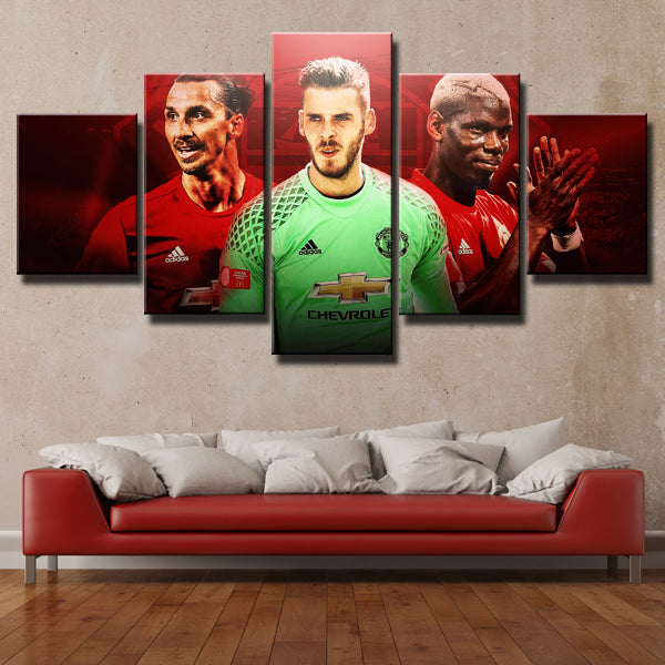 Manchester United Fifa 17 Career Mode Canvas Wall Art