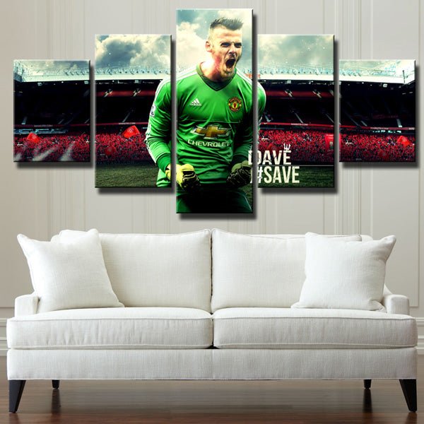 Manchester United Goalkeepers David De Gea Canvas Wall Art