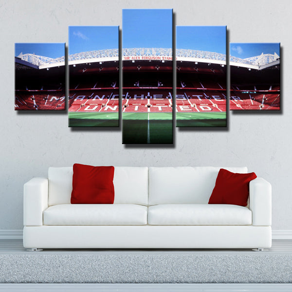 Manchester United Sir Alex Ferguson Stand Canvas Wall Art Manchester United Sir Alex Ferguson Stand Canvas Wall Art