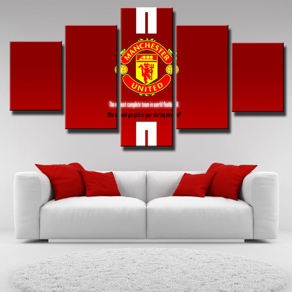 Manchester United The Most Complete Team Canvas Wall Art