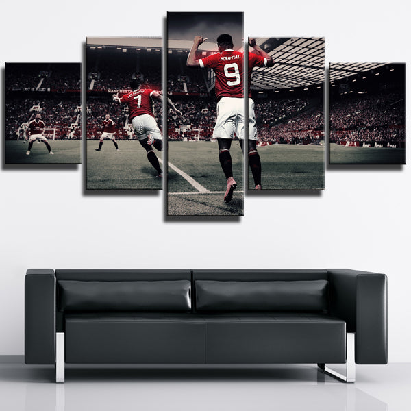 Manchester Utd Anthony Martial Canvas Wall Art Manchester Utd Anthony Martial Canvas Wall Art