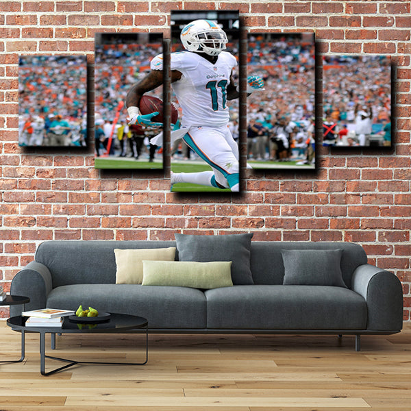 Miami Dolphins Wide Receiver Fitzmagic Devante Parker Canvas Wall Art