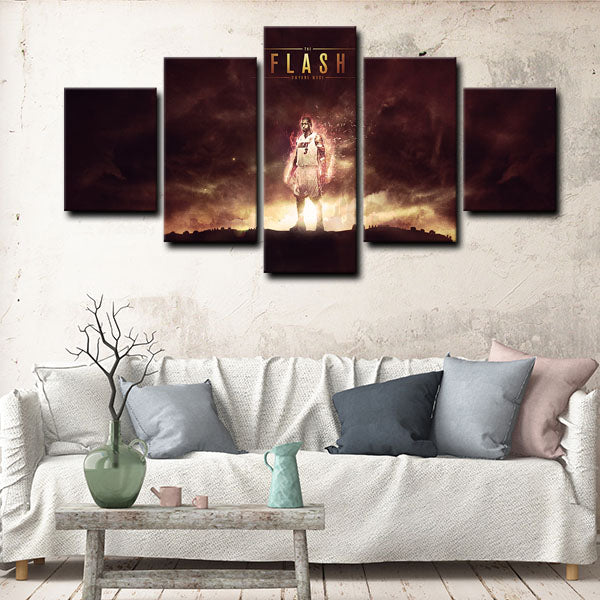 Miami Heat Shooting Guard D-Wade Wade Canvas Wall Art