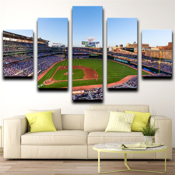 Minnesota Twins Ballpark Badge Canvas Wall Art Minnesota Twins Ballpark Badge Canvas Wall Art