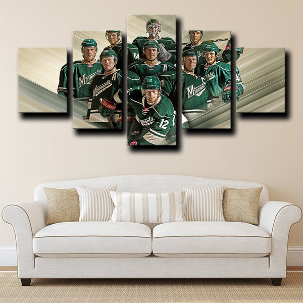Minnesota Wild Teammates Canvas Wall Art Minnesota Wild Teammates Canvas Wall Art