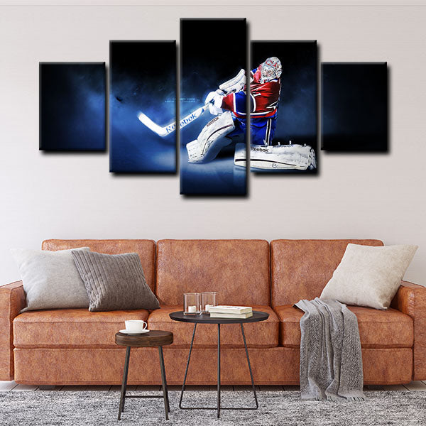 Montreal Canadiens Goaltender Jesus Price Carey Price Canvas Wall Art