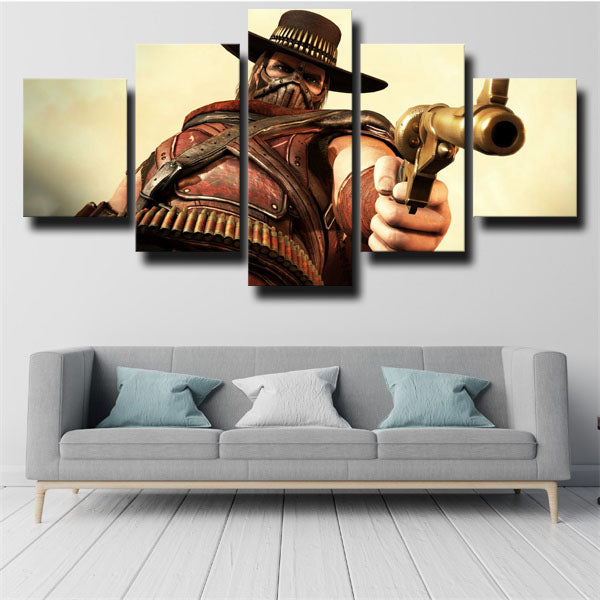 Mortal Kombat X Erron Black Canvas Wall Art