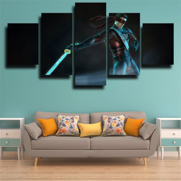 Mortal Kombat X Kenshi Masked Canvas Wall Art