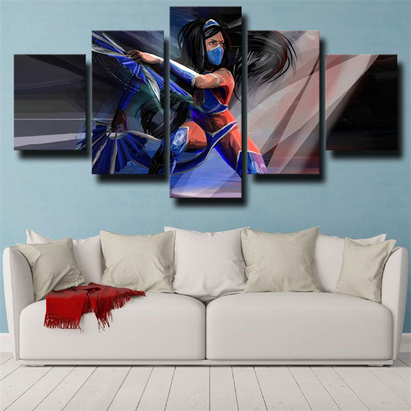Mortal Kombat X Kotal Kahn Canvas Wall Art