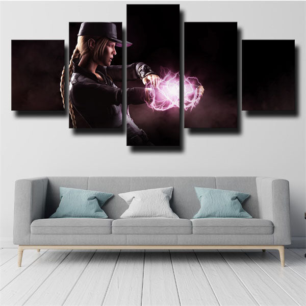 Mortal Kombat X Sonya Blade Canvas Wall Art