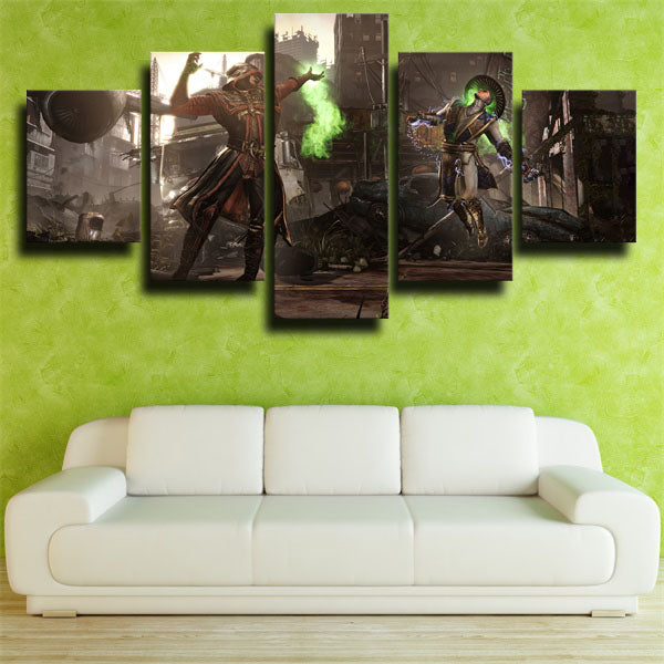 Mortal Kombat X Two Characters Canvas Wall Art