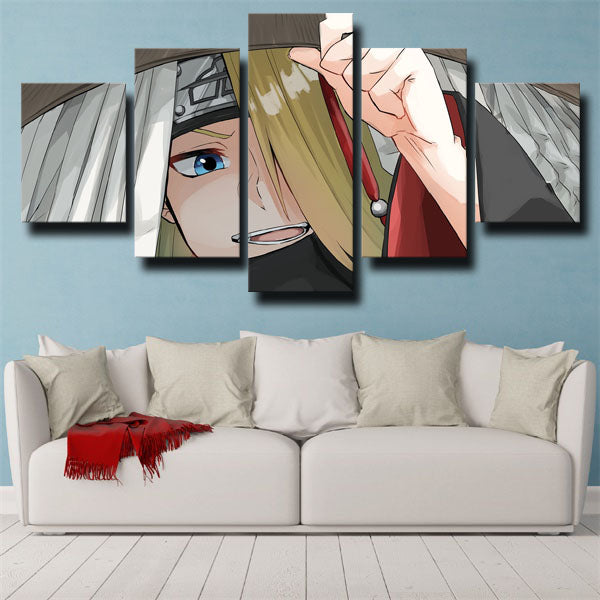 Naruto Deidara Canvas Wall Art