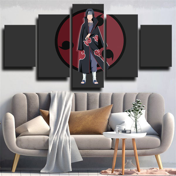 Naruto Itachi Uchiha Sharingan Canvas Wall Art