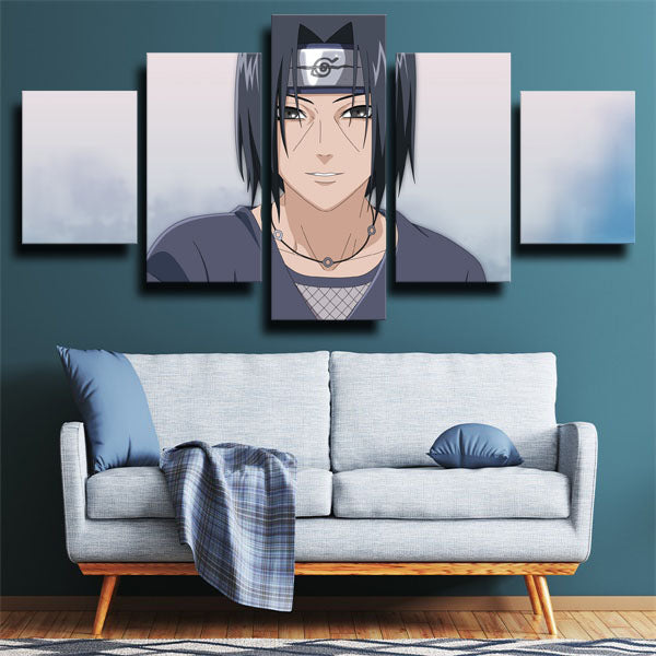 Naruto Itachi Uchiha Smile Canvas Wall Art