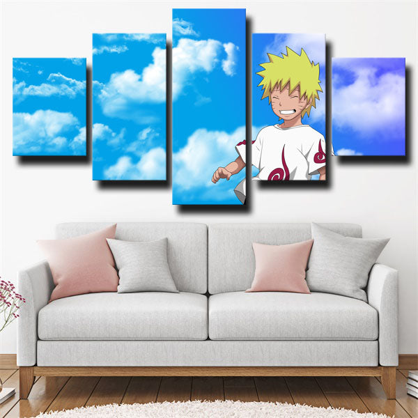 Naruto Naruto Uzumaki Blue Sky Canvas Wall Art