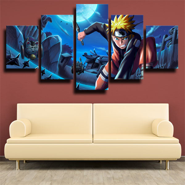 Naruto Naruto Uzumaki Night Canvas Wall Art