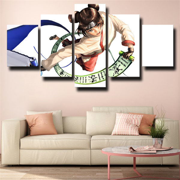 Naruto Ninja Tenten Canvas Wall Art