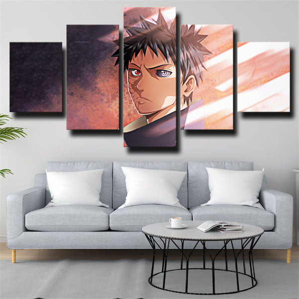 Naruto Obito Uchiha Rinnegan Canvas Wall Art