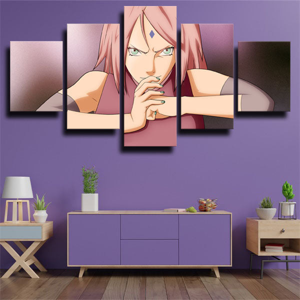 Naruto Sakura Haruno Canvas Wall Art