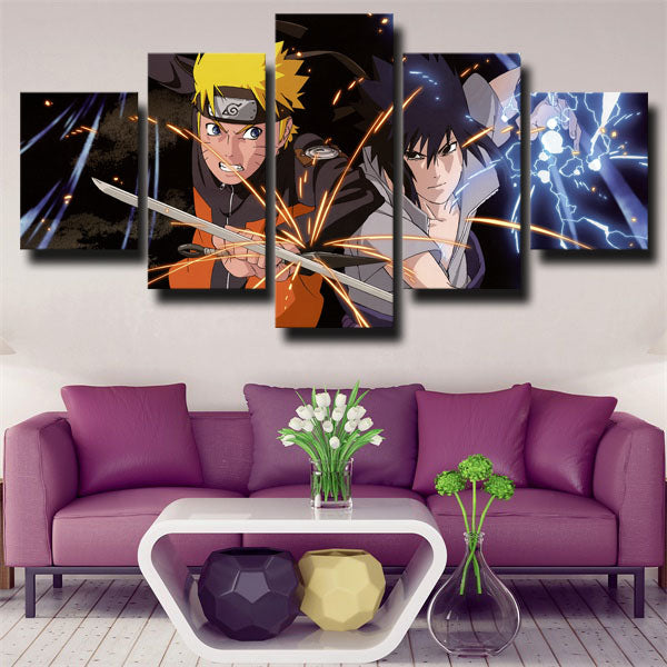 Naruto Sasuke Vs Naruto Canvas Wall Art Naruto Sasuke Vs Naruto Canvas Wall Art
