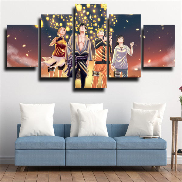 Naruto Two Couples Canvas Wall Art Naruto Two Couples Canvas Wall Art