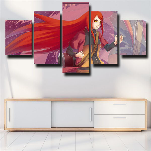 Naruto Uzumaki Kushina Canvas Wall Art